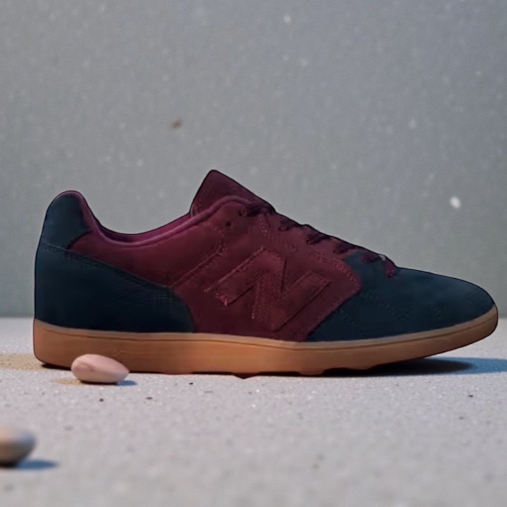 New Balance EPIC TR BLUEBERRY Suede Sneakers Mens Size 11.5 Maroon & Navy - Picture 13 of 16